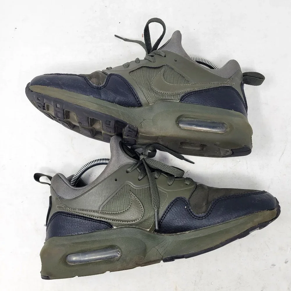 Nike Air Max Prime SL Cargo Khaki Olive Green 876069-302 sz 8 Army Black Running - Picture 14 of 15